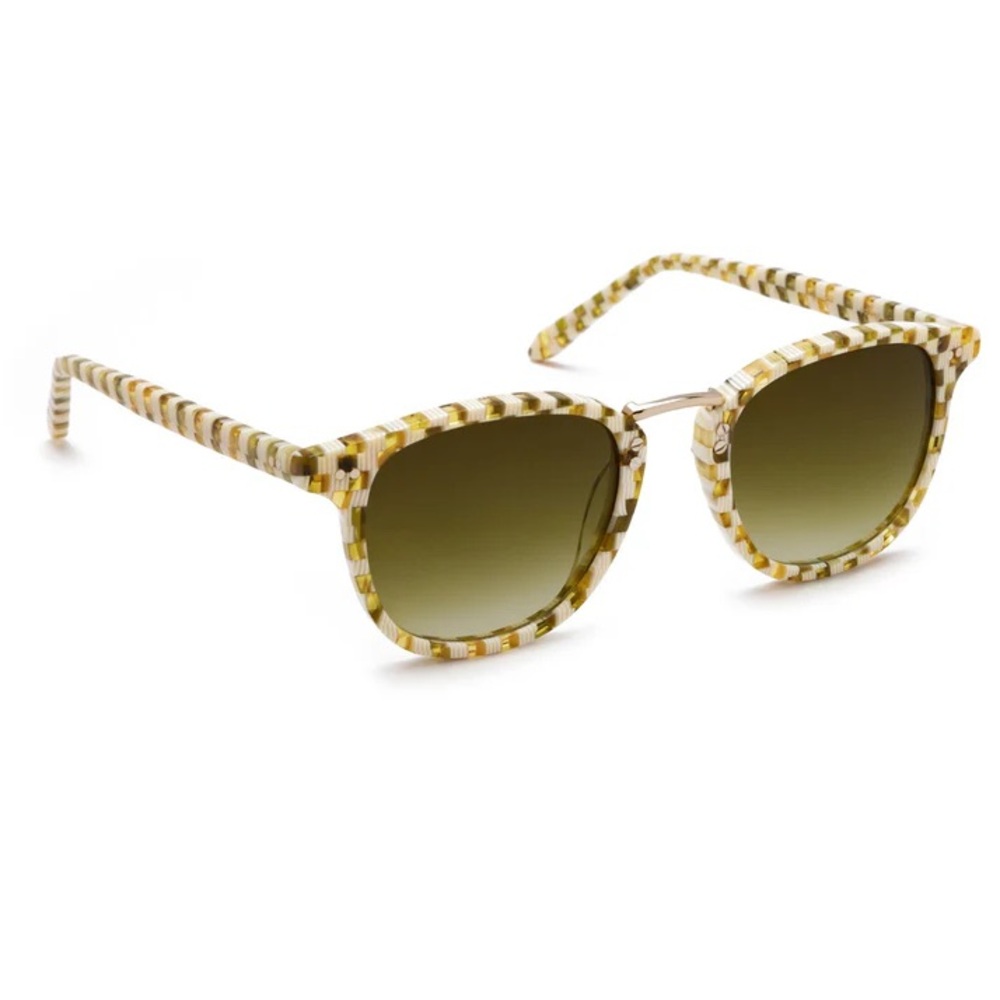 KREWE Franklin Checkered Sunglasses